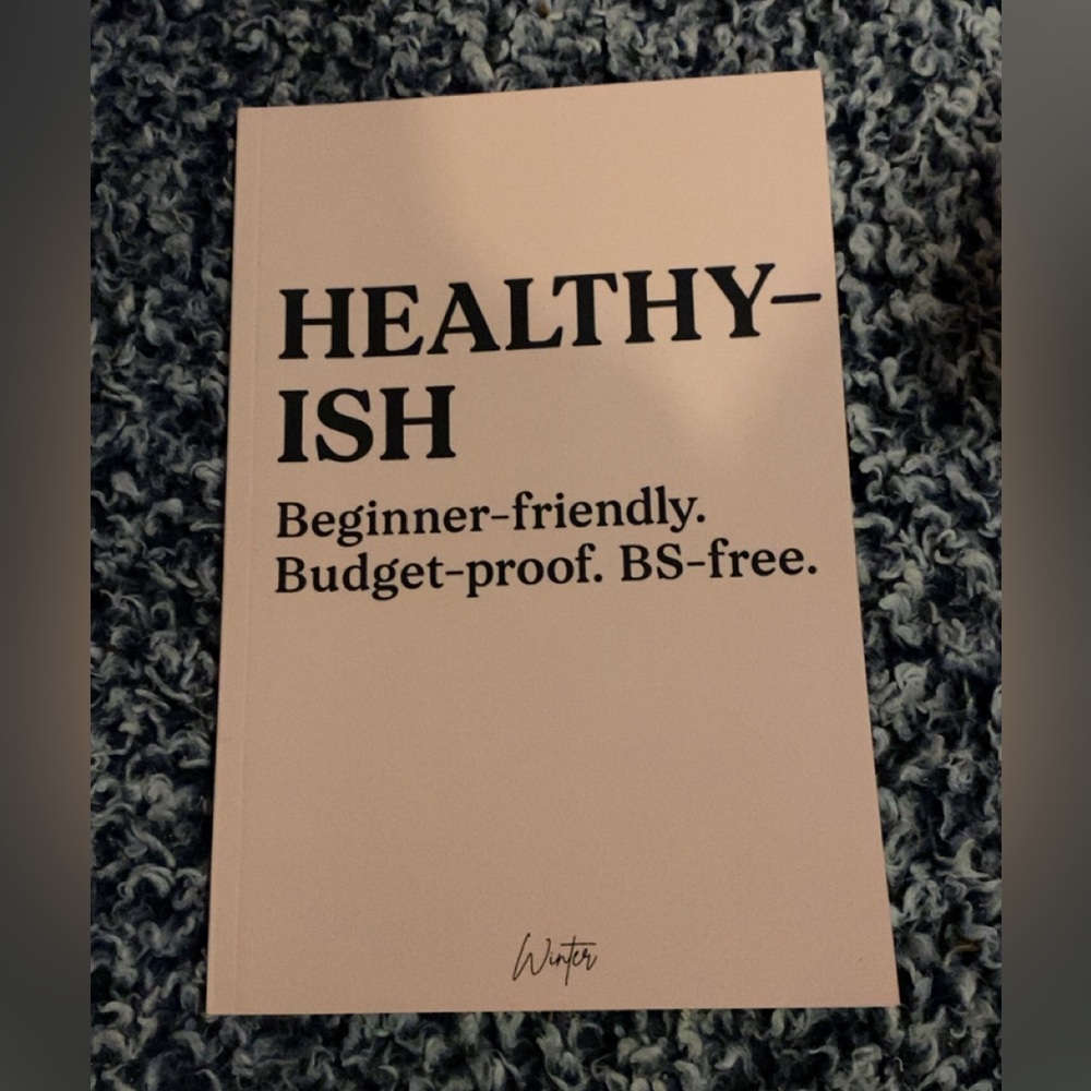 Healthy-ish Book signed by author